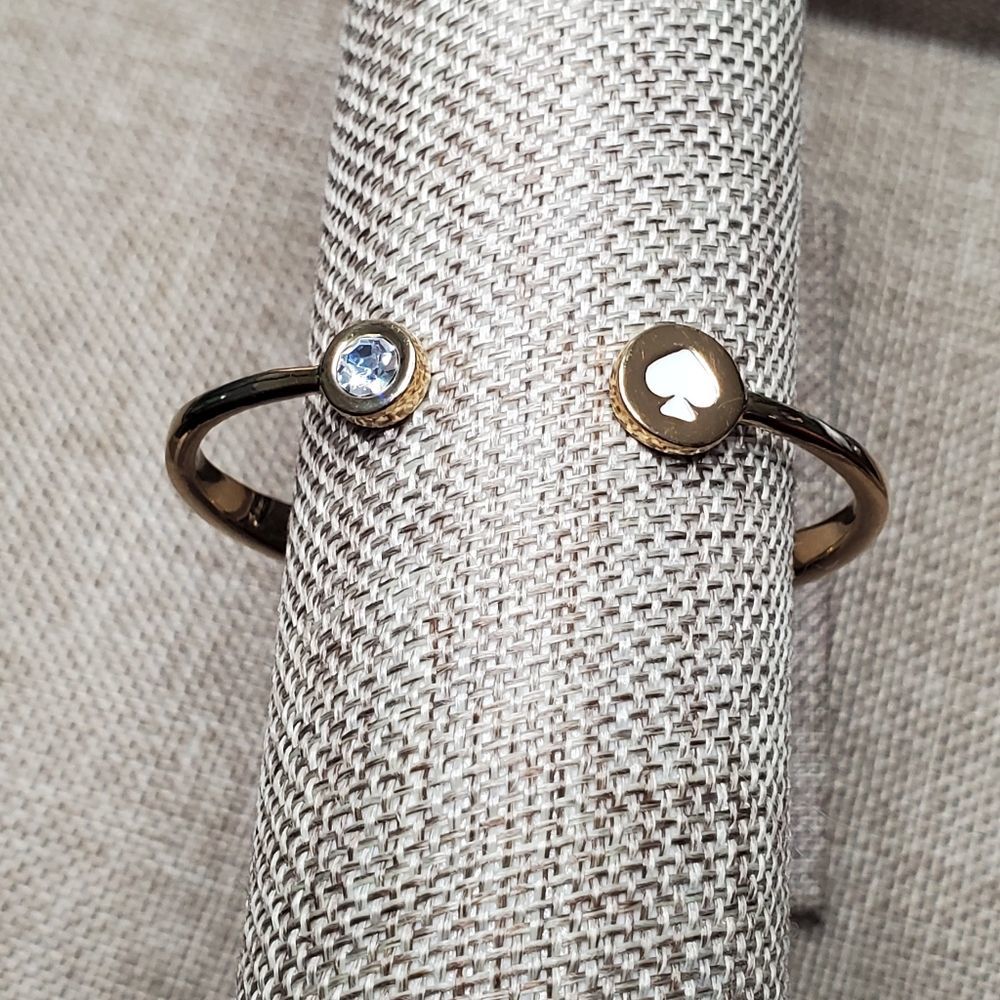 Kate Spade Spot the Spade Hinged Bangle